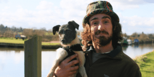 Lee and Chicken at the Kennett and Avon Canal https://canalrivertrust.org.uk/humans-of-the-waterways/lee-kennet-and-avon-canal