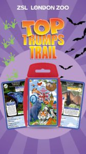 The poster for Top Trumps at ZSL London Zoo