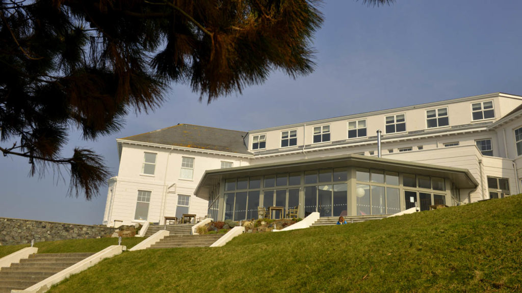 The Polurrian Hotel at Lizard Points