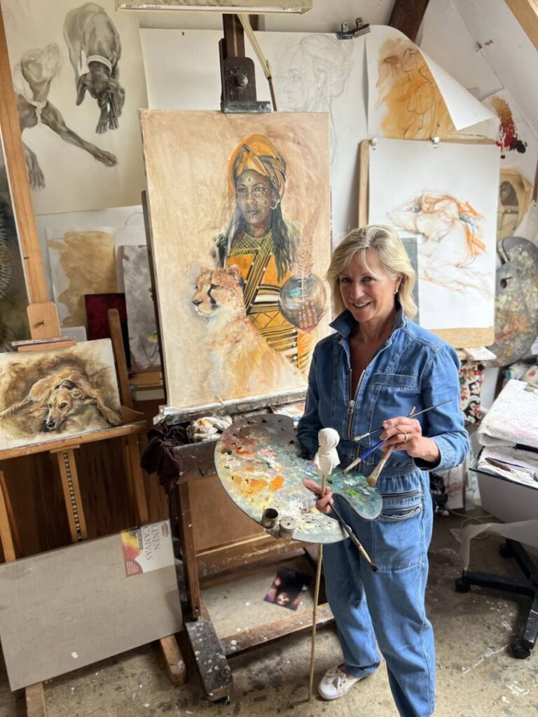 image007 Artisit Michelle Pearson Cooper who has a new show, Wings and Brushstrokes