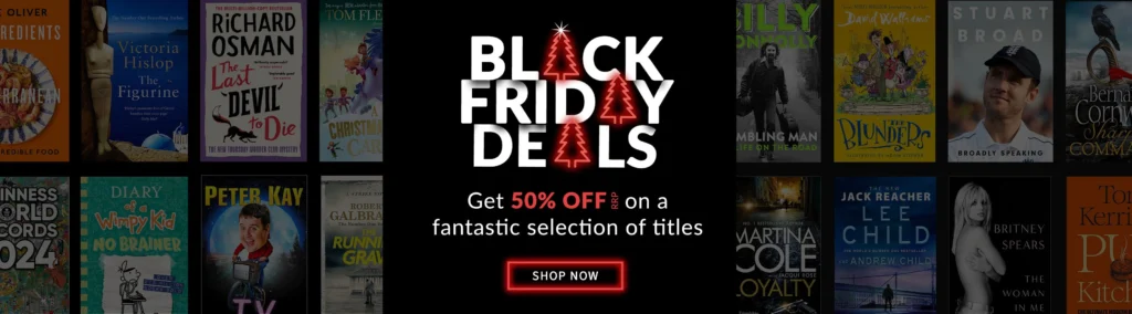 Waterstones Black Friday banner