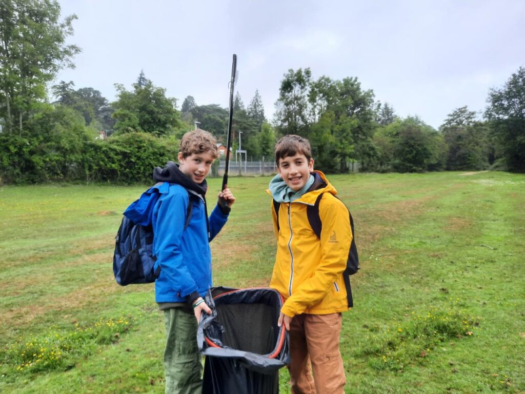 Taking part in the Youth for Climate and Nature scheme