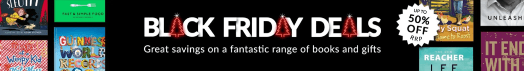 Part 1.4 Waterstones Black Friday 2024 banner